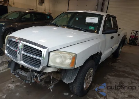 2005 Dodge Dakota Slt from USA, damaged, VIN 1D7HW48K15S262562